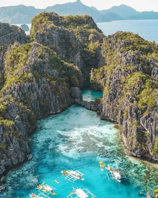 From El Nido: Island, Lagoons, and Beaches Boat Tour - Cadlao Lagoon and its broad blue-green views