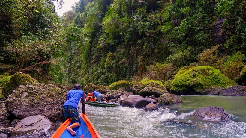 From Manila: Pagsanjan Falls Day Tour - From Makati to the old tracks of Los Baños
