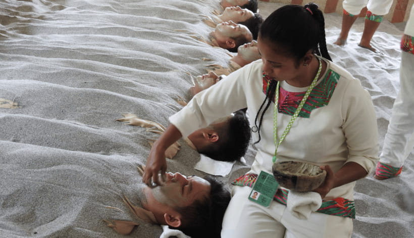 From Manila: Puning Hot Spring Day Trip - Station 1: the volcanic sand spa