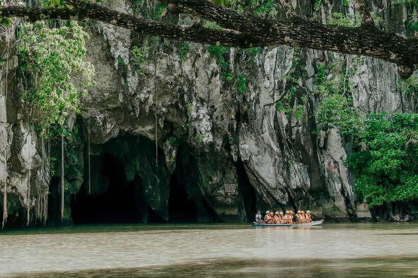 From Puerto Princesa: Underground River Full-Day Trip - Buenavista and the approach to Sabang Wharf