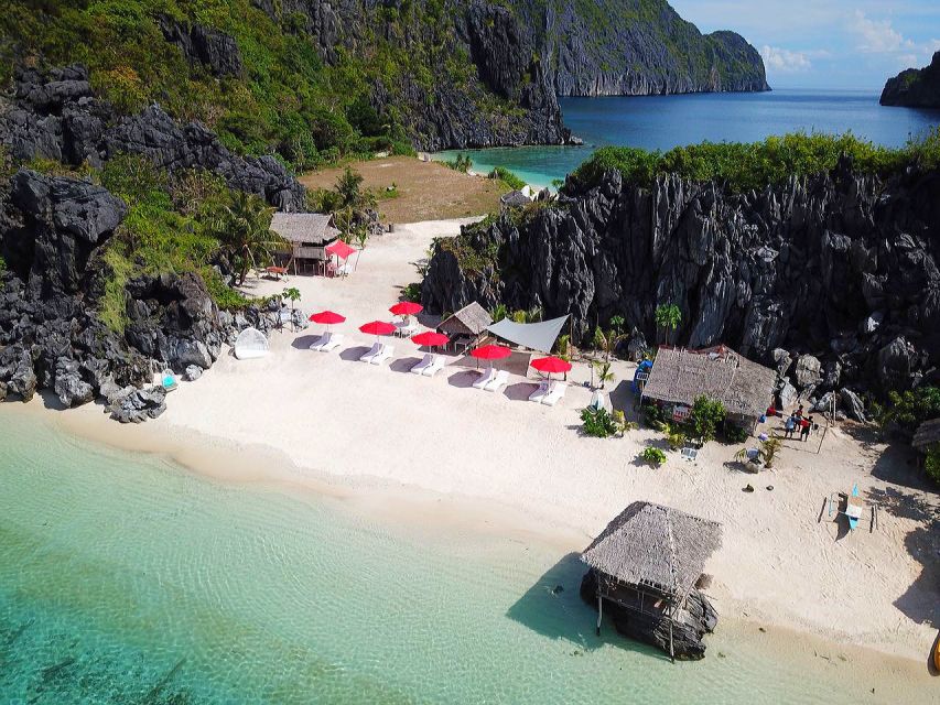 Half-Day Seasation Premium Speedboat Group Island Hopping - A quick speedboat route through El Nido