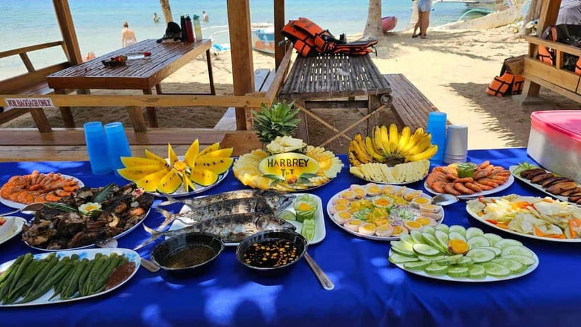 Honda Bay Island Hopping Tour – A Perfect Day in Paradise - Pambato Reef from the floating platform