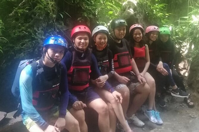 Kawasan Falls Canyoneering w/ Lunch & Transfers from Cebu City - Getting equipped before entering the water