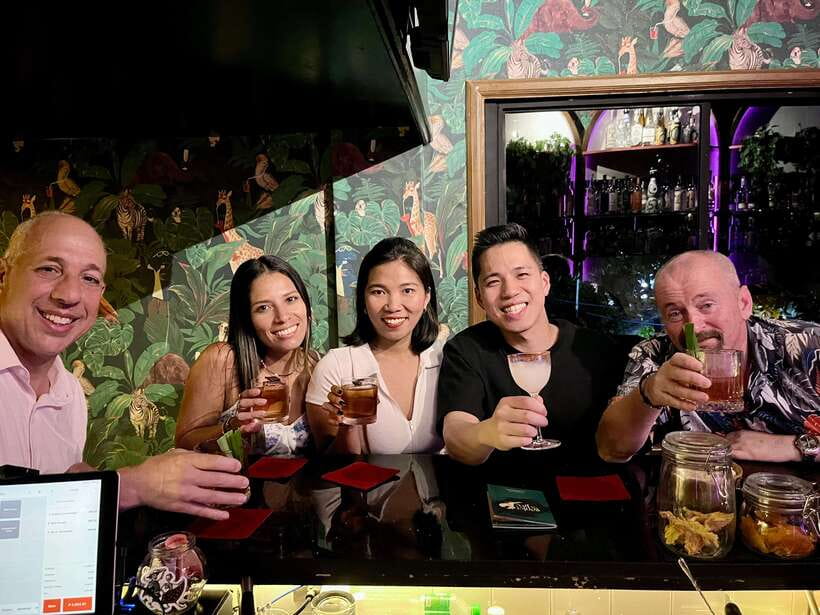Makati Bar Crawl - Hidden Bar, Speakeasy and Pub - P. Burgos Street After Dark