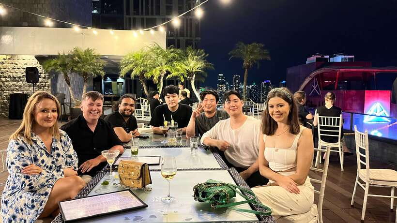 Makati Rooftop Barhopping with Local Guide - The small group changes the mood
