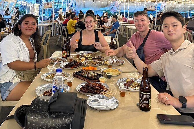 Makati Street Food Experience end with a Rooftop Bar - Hott Asia Bazaar and the first taste of Filipino street food