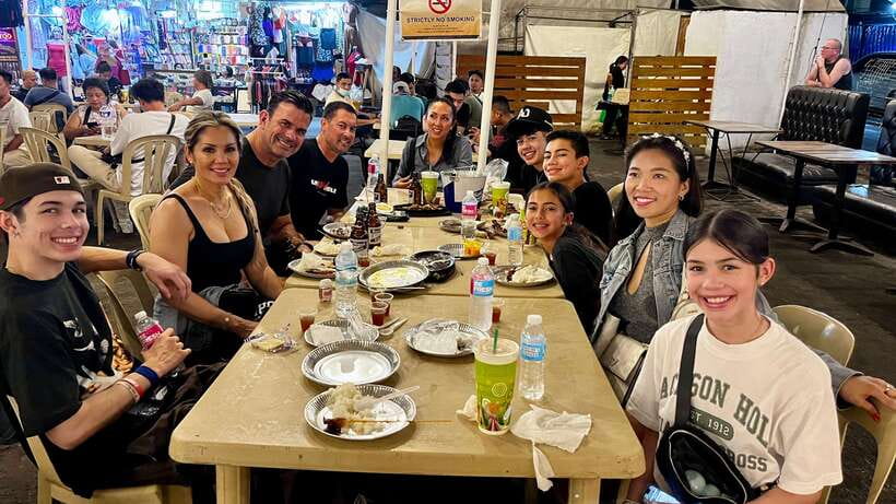 Makati Street food walking tour with Dinner - Halo-Halo gives the meal a Filipino finish