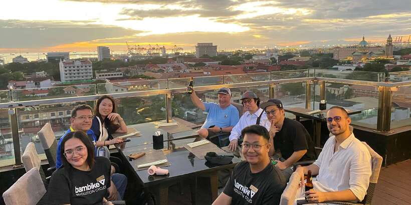 Manila: Guided Sunset Bamboo Bike Tour in Intramuros - Fort Santiago is the longest and strongest stop