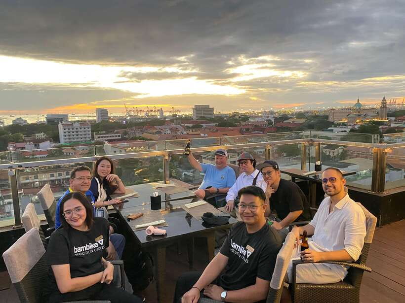 Manila: Guided Sunset Bamboo Bike Tour in Intramuros - Casa Manila starts the story