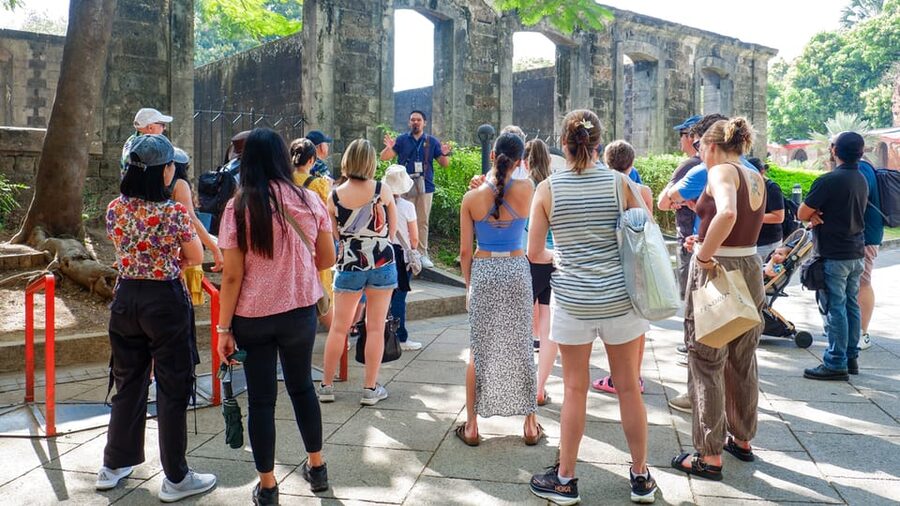 Manila: Walled City Intramuros Walking Tour - Manila Cathedral and the old city center