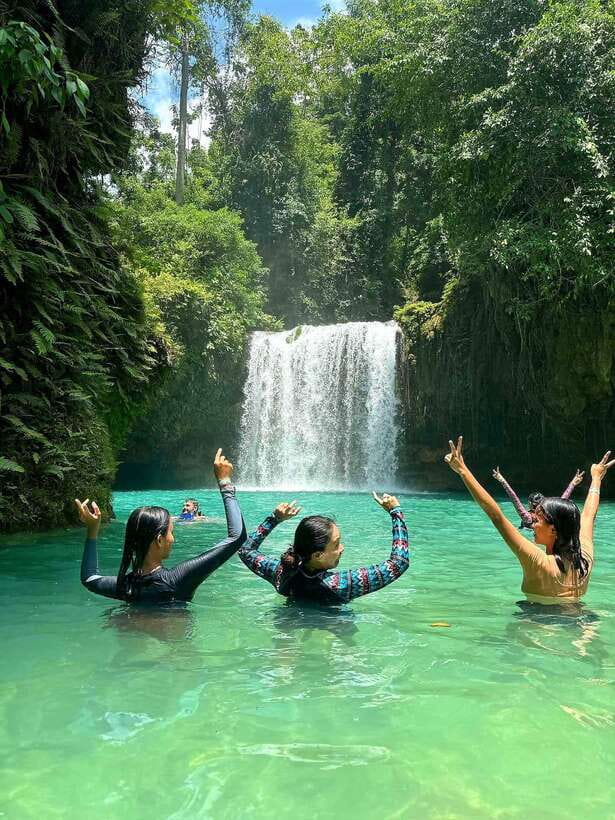 Moalboal: Sardine Run Snorkeling & Kawasan Canyoneering - Lunch at Badian gives you a needed pause