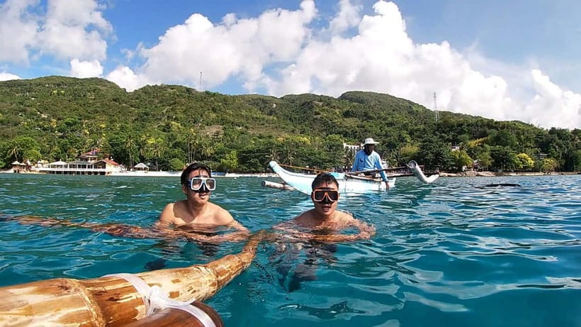 Oslob: Whale Shark Tour with Sumilon & Moalboal Snorkeling - Lunch at the beachfront in Badian