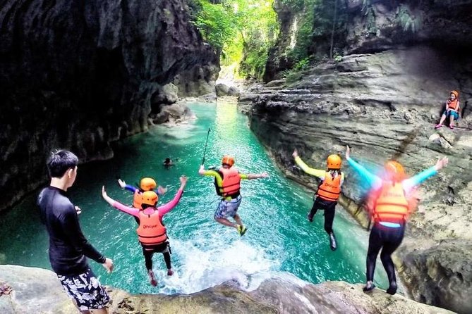 Oslob Whale Shark & Tumalog Falls & Kawasan Falls Canyoneering - Oslob whale sharks: amazing animals, crowded process