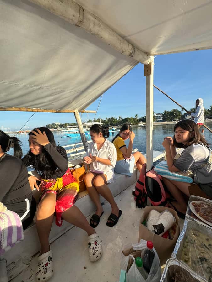 Panglao: Island Hopping w/Balicasag (Shared) - A shared boat at $45 per person