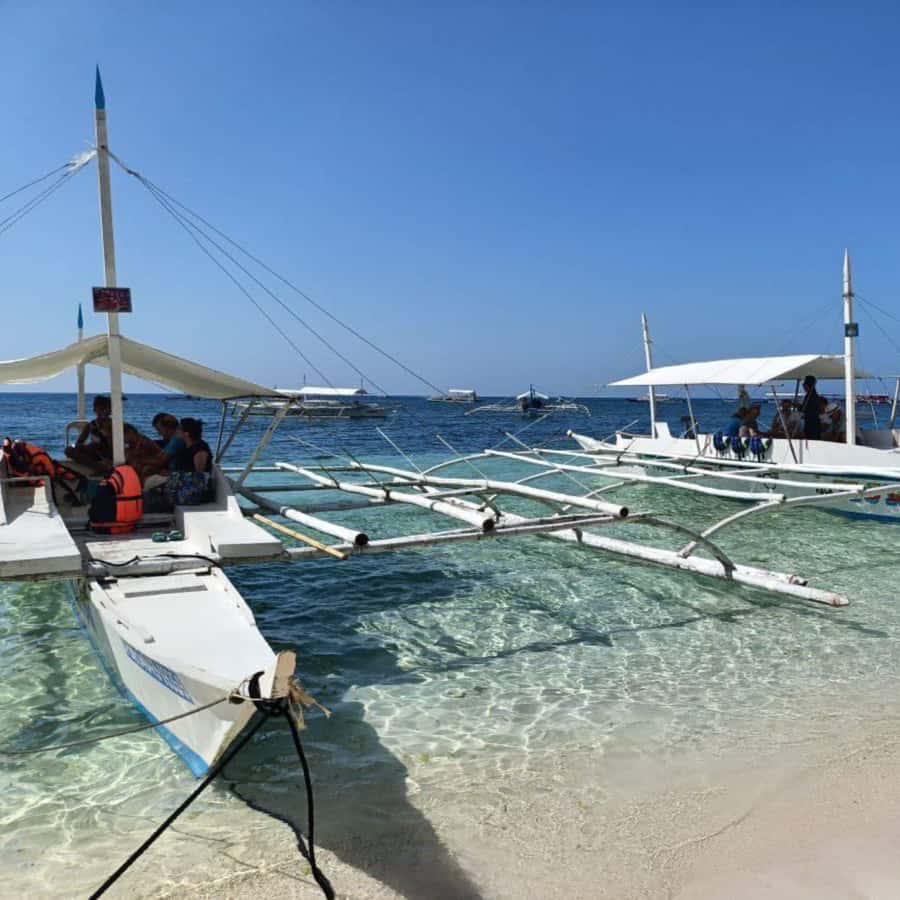 Panglao: Island Hopping w/Balicasag (Shared) - Balicasag Island and the snorkeling stop