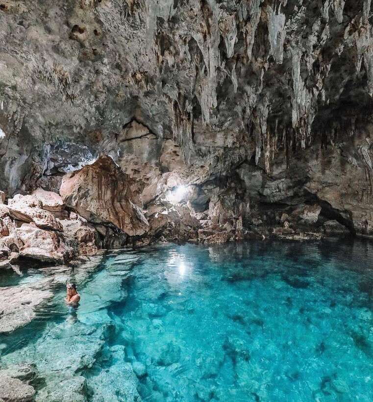 Panglao: Private Cave Pool, Beach & Scenic Day Tour - The cave pool gives the day its character
