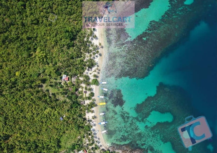 PORT BARTON: Full-day Shared Island Hopping Tour A - Maxima and Exotic Island for sand and swimming