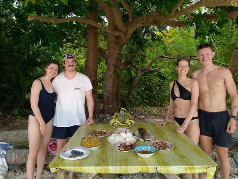 Port Barton: Island Hopping with Lunch,Hotel Transfer & Fees - Maxima Island Beach is made for an unhurried swim