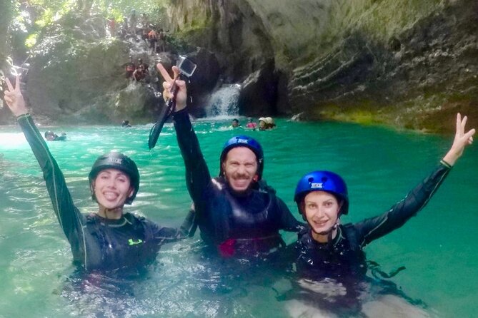 Private Kawasan Falls Canyoneering w/ Lunch - Cliff jumps, swims, and natural obstacles
