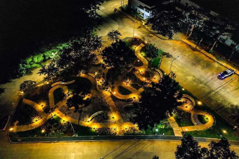 Puerto Princesa: Balayong People's Park with Dinner and Show - Seeing the Balayong trees and park features