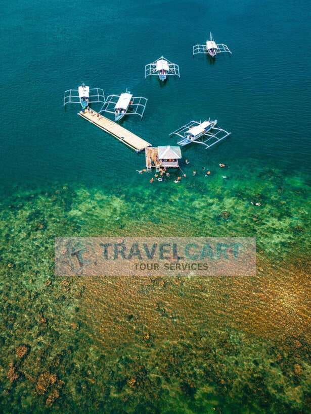 Puerto Princesa Honda Bay Island Hopping - Pambato Reef: the main snorkeling stop