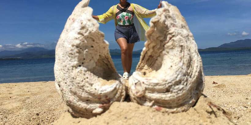 Puerto Princesa Honda Bay Island Hopping - Cowrie Island is the day’s easy finish