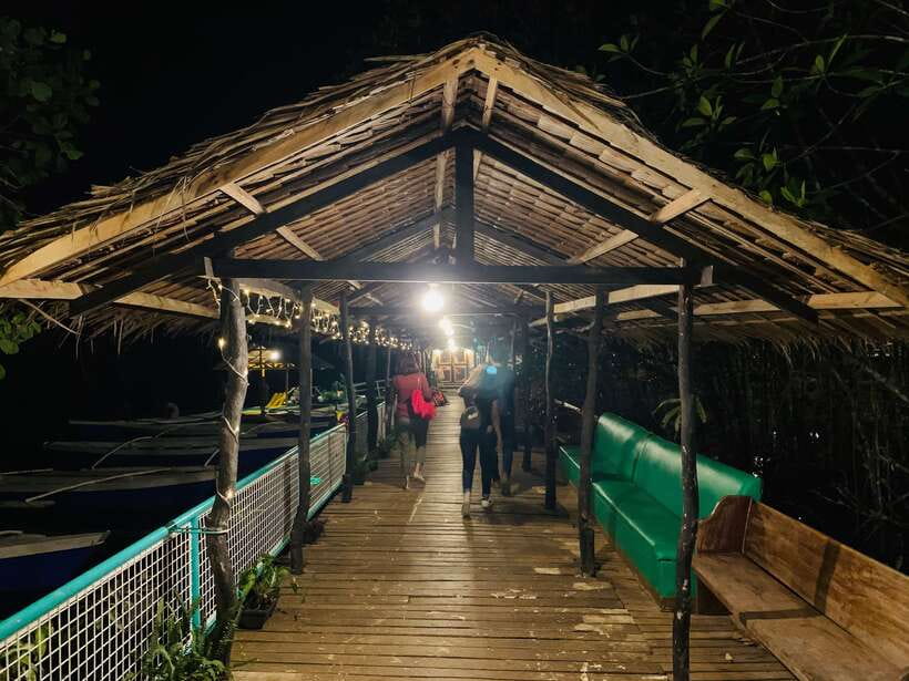 Puerto Princesa: Jungle Firefly Watching Boat Tour & Dinner - A local dinner before the fireflies appear