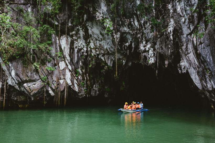 Puerto Princesa: Underground River and Firefly Watching Tour - Crossing the water to the Underground River