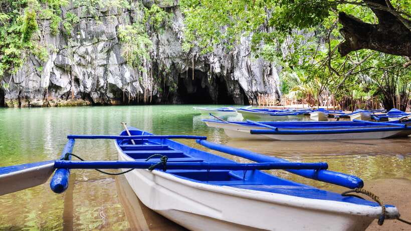 Puerto Princesa Underground River Tour in Palawan - The boat transfer from Sabang Wharf
