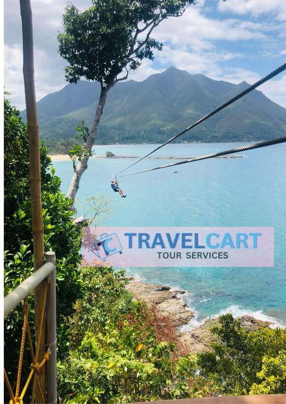 Puerto Princesa Underground River Tour with Zipline - Sabang Zipline, beach walk, and short uphill hike
