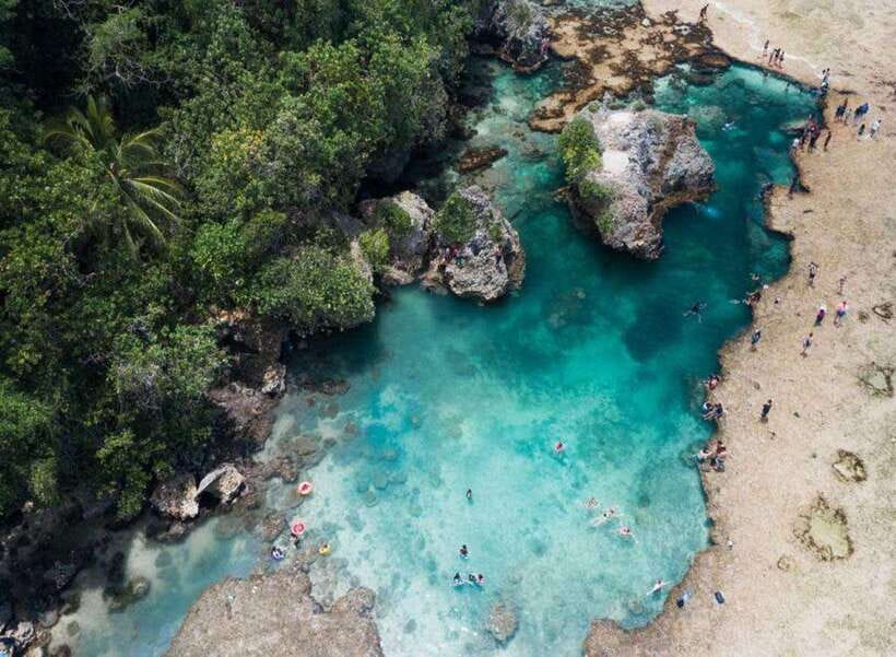 Siargao Land Tour Adventure - Coconut Viewdeck and the palm-lined road