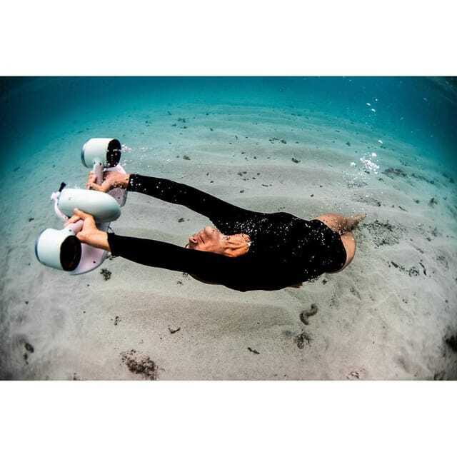 Siargao Seascooter: Experience Flying Underwater - Using a phone or camera underwater