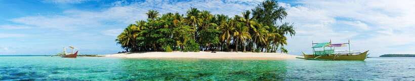 Siargao Tour E (Private Tour) - Kawhagan Island and its low-tide sandbar