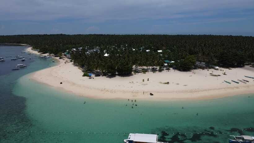 SIARGAO TRI-island DAKU/NAKED/GUYAM free drone/lunch - Naked Island and the open-water feel