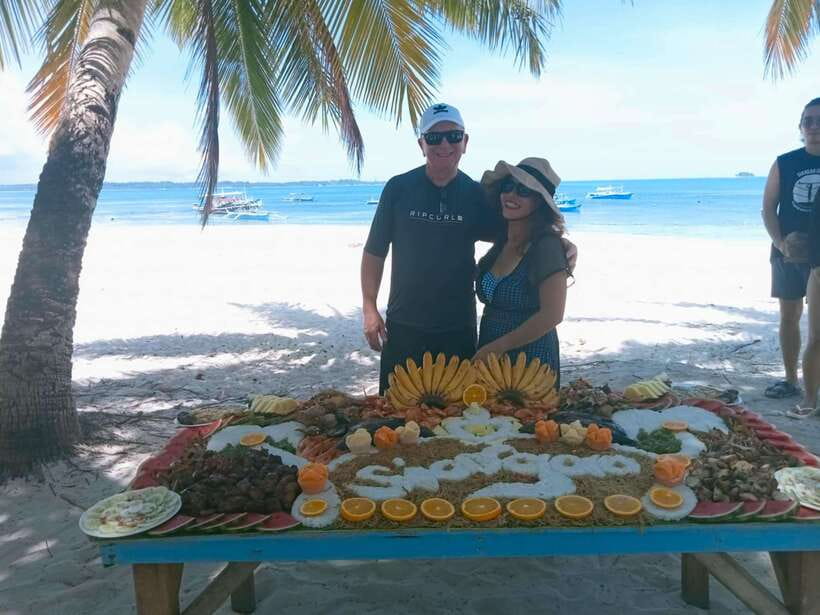 Siargao:Tri Island Hopping Naked Island, Daku, Guyam w/Lunch - Weather makes a real difference