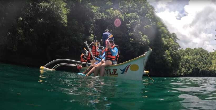Sohoton Cove: Swim with Jellyfish & Explore Hidden Lagoons - Hagukan Cave and its blue-water effect