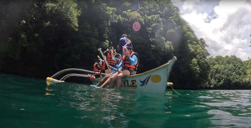Sohoton Cove: Swim with Jellyfish & Explore Hidden Lagoons - The long route from Surigao del Norte